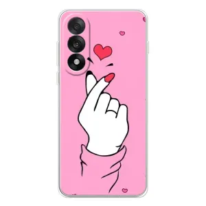 Чехол с принтом для OnePlus Ace 5 Ultra (AlphaPrint - Знак сердечка)
