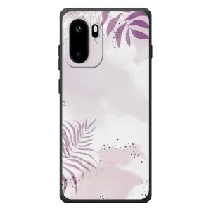 Чехол с принтом «Фиолетовые листья» для OnePlus Ace 6