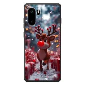 Чехол с принтом «Олень среди подарков» для OnePlus Ace 6