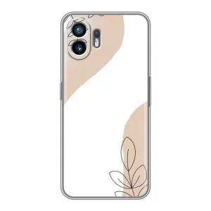 Чехол с принтом «Нюдовая веточка абстракция» для OnePlus Ace 6T