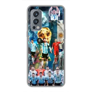 Чохли Мессі для OnePlus Nord 2 (AlphaPrint) (Аргентина Мессі)