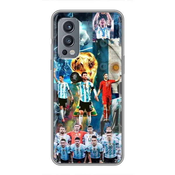 Чехол с принтом «Аргентина Месси» для OnePlus Nord 2 Чехол с принтом «Аргентина Месси» для OnePlus Nord 2