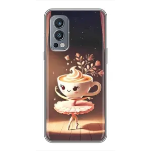 Чехол с мемом Тралалело тралала на OnePlus Nord 2 (Балерина капучина)