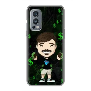 Чехол с принтом «Блогер Beast» для OnePlus Nord 2