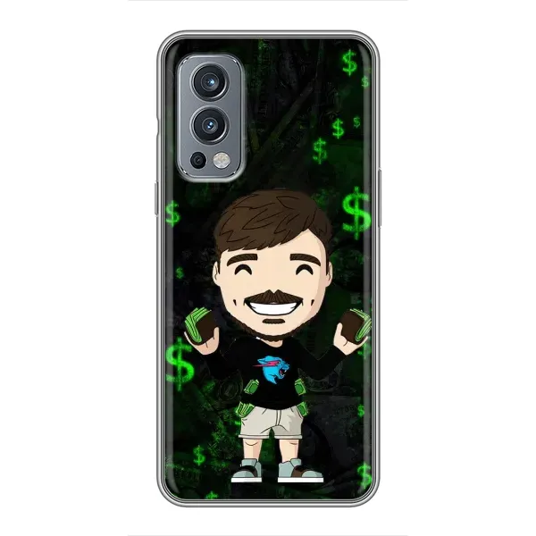 Чехол с принтом «Блогер Beast» для OnePlus Nord 2 Чехол с принтом «Блогер Beast» для OnePlus Nord 2