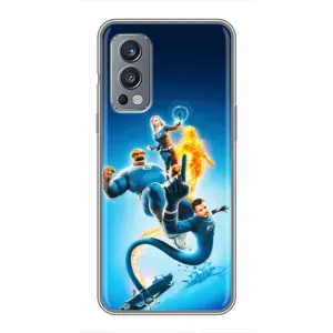 Чехол с принтом Фантастическая четверка для OnePlus Nord 2 (Герои Фантастическая Четверка)