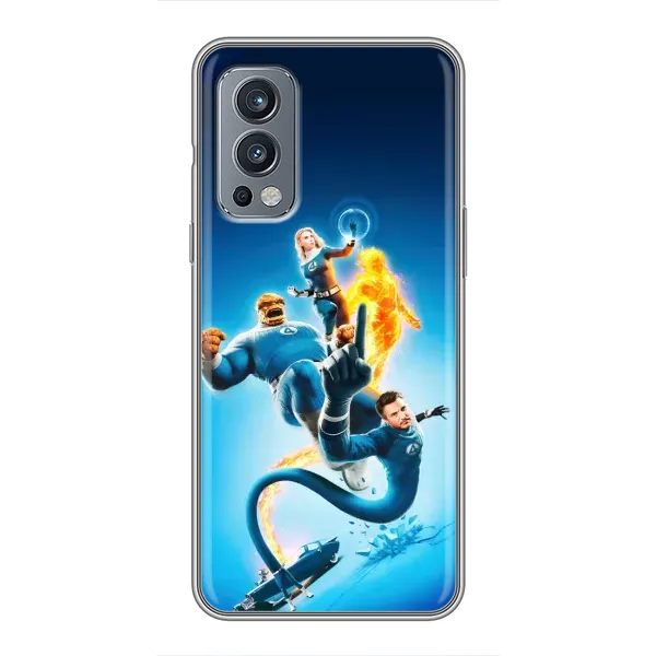 Чехол с принтом «Герои Фантастическая Четверка» для OnePlus Nord 2 Чехол с принтом «Герои Фантастическая Четверка» для OnePlus Nord 2