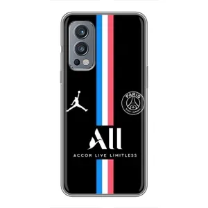 Чехлы PSG для OnePlus Nord 2 (AlphaPrint) (футболка ПСЖ)