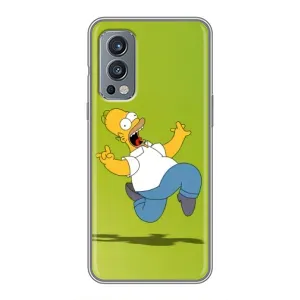 Чехол с Симпсонами для OnePlus Nord 2 (VPrint) (Гомер Симпсон)