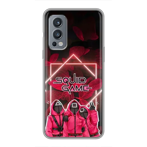 Чехол с принтом «Охранники Игра кальмара» для OnePlus Nord 2 Чехол с принтом «Охранники Игра кальмара» для OnePlus Nord 2