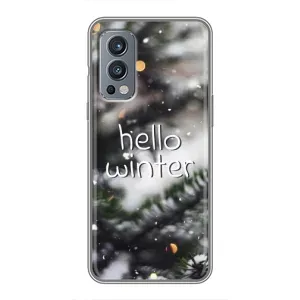 Новогодние, Праздничные Чехлы для OnePlus Nord 2 - 2024 год (Hello winter)
