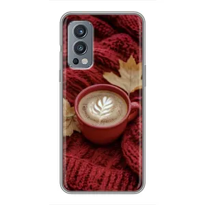 Чехол с принтом «Кофе на пледе» для OnePlus Nord 2