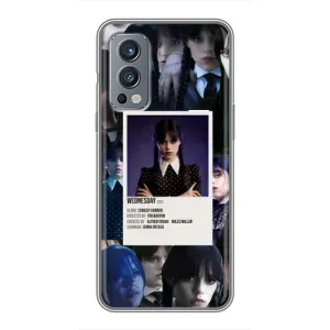 Чехлы Венсдей на OnePlus Nord 2 Уэнсдей (AlphaPrint) (коллаж Уэнздей)