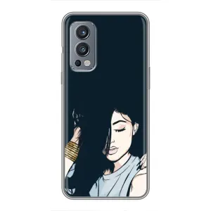 Чехол с принтом «Красивая девочка» для OnePlus Nord 2