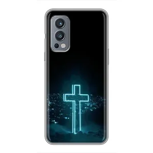 Чехол для OnePlus Nord 2 (AlphaPrint) - (Христианские)