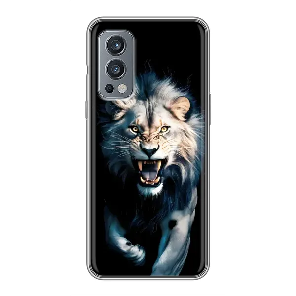 Чехол с принтом «Лев в темноте» для OnePlus Nord 2 Чехол с принтом «Лев в темноте» для OnePlus Nord 2