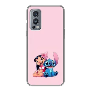 Чехол с принтом Стич на OnePlus Nord 2 (Лило и Стич)