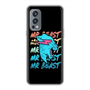 Чехол с принтом «logo Mr beast» для OnePlus Nord 2