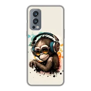 Чехол с Обезьянами OnePlus Nord 2 - (AlphaPrint)