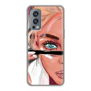 Чехол с печатью для OnePlus Nord 2 - (Мода) (AlphaPrint)