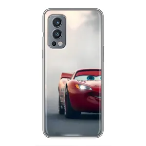 Силиконовый чехол Маквин для OnePlus Nord 2 (Скоростной Маквин)