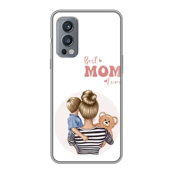 Чохол з принтом «Мама і син» для OnePlus Nord 2