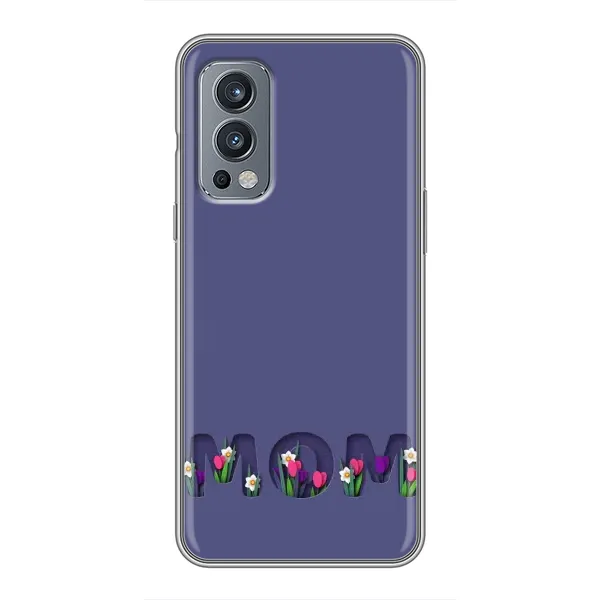 Чохол з принтом «Мама в квітах» для OnePlus Nord 2