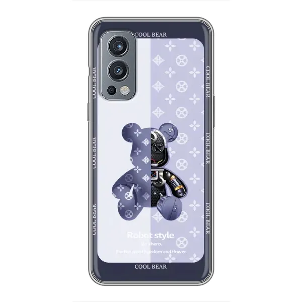 Чехол с принтом «Медвежонок LV» для OnePlus Nord 2
