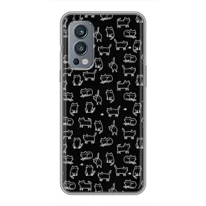 Чехол с принтом «Меленькие котики» для OnePlus Nord 2