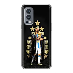Чохли для OnePlus Nord 2 (Leo чемпіон) (AlphaPrint) (Мессі Король)