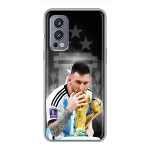 Чохли для OnePlus Nord 2 (Leo чемпіон) (AlphaPrint) (Мессі Чемпіон)
