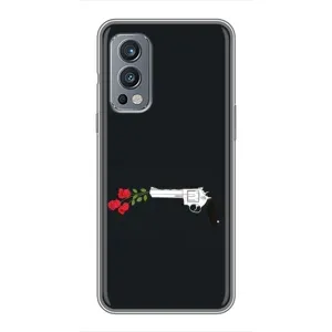 Чехлы (ART) Цветы на OnePlus Nord 2 (VPrint) (Неожиданные цветы)
