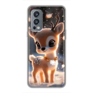 Чехол с принтом «Олененок» для OnePlus Nord 2