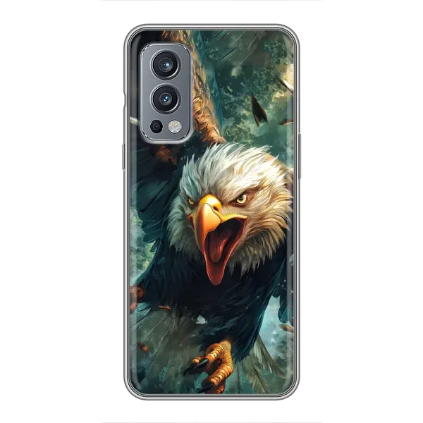 Чехол с принтом «Орел в полете» для OnePlus Nord 2 Чехол с принтом «Орел в полете» для OnePlus Nord 2