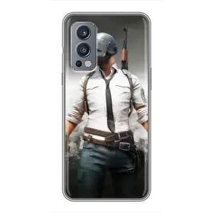 Чехол PUBG для ВанПлас Норд 2 (AlphaPrint)