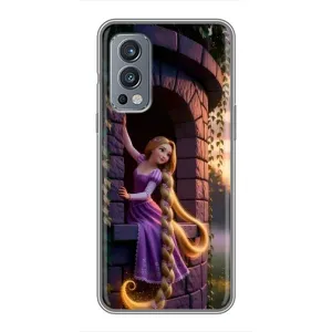 Чехол Рапунцель для OnePlus Nord 2 (Рапунцель на башне)