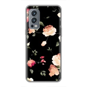 Чехлы с Цветами для OnePlus Nord 2 (VPrint) (Розочки)
