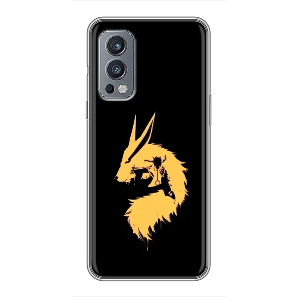 Чехол с принтом «силуэт Курама Наруто» для OnePlus Nord 2 Чехол с принтом «силуэт Курама Наруто» для OnePlus Nord 2