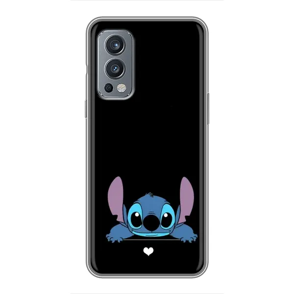 Чехол с принтом «Стич на черном» для OnePlus Nord 2 Чехол с принтом «Стич на черном» для OnePlus Nord 2