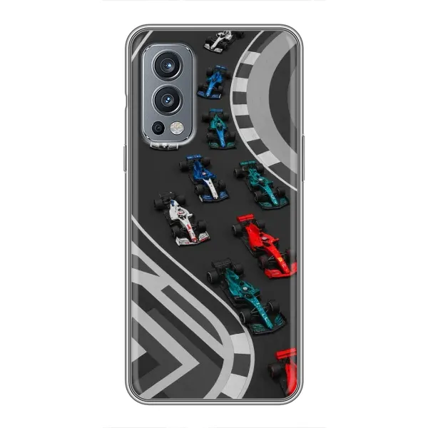 Чехол с принтом «Трасса Ф1» для OnePlus Nord 2