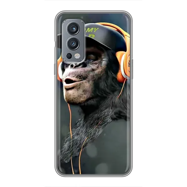 Чехол с принтом «В наушниках» для OnePlus Nord 2
