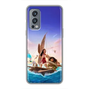 Чехол с мультфильмом Моана OnePlus Nord 2 (Команда Ваяна Мауи)