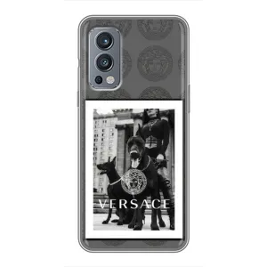 Чехлы VERSACE для ВанПлас Норд 2 (PREMIUMPrint)