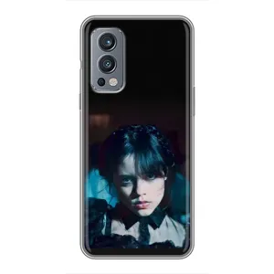 Чехлы Венсдей на OnePlus Nord 2 Уэнсдей (AlphaPrint) (взгляд Уэнздей)