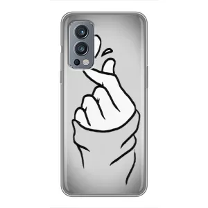 Чехол с принтом «Значок Love» для OnePlus Nord 2