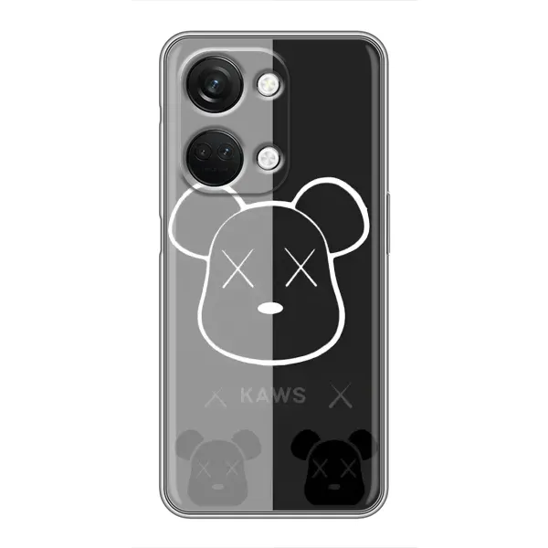 Чехол с принтом «БеарБрик глаза» для OnePlus Nord 3 5G Чехол с принтом «БеарБрик глаза» для OnePlus Nord 3 5G