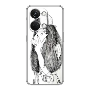 Чохол з друком для OnePlus Nord 3 5G - (Мода) (AlphaPrint) (Фото дівчини)