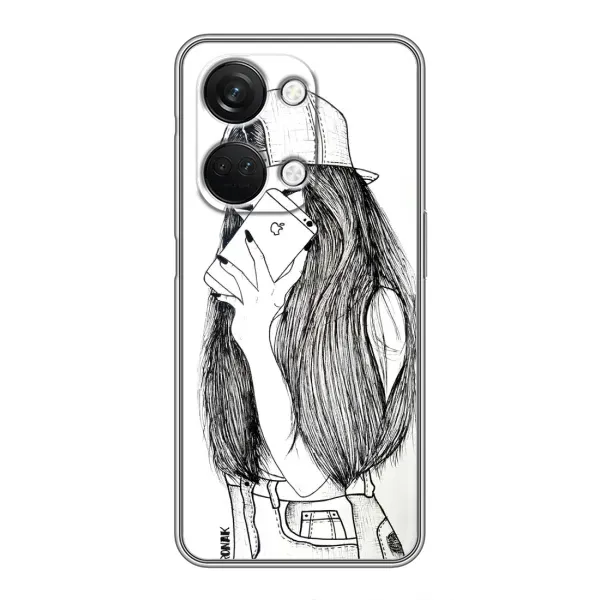 Чохол з принтом «Фото дівчини» для OnePlus Nord 3 5G