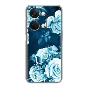 Чехлы (ART) Цветы на OnePlus Nord 3 5G (VPrint) (Блактині бутони)