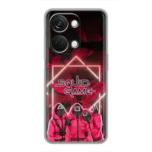 Чохол Гра в кальмара для OnePlus Nord 3 5G (Охоронці Гра кальмара)